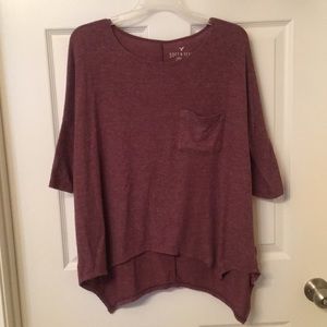 Maroon American Eagle sweater